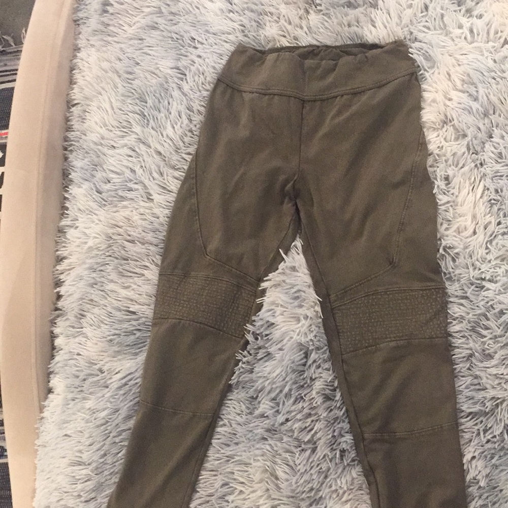 Nordstrom’s army green leggings